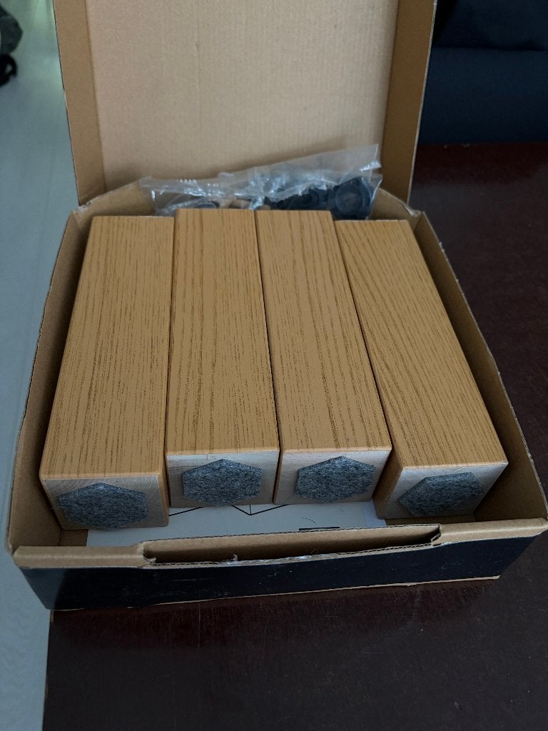 Burfjord poten 20 cm eiken, Ophalen, Eenpersoons, Beige, Nieuw