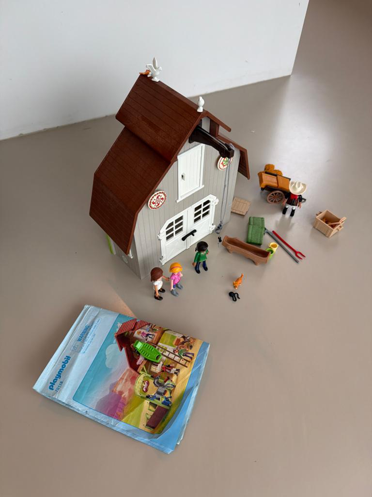 Playmobil Spirit Schuur, Kinderen en Baby's, Speelgoed | Playmobil, Ophalen of Verzenden, Gebruikt, Complete set