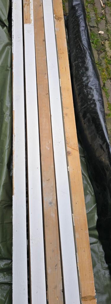 Houten balken, Ophalen of Verzenden, Balk, Vuren, 50 mm of meer
