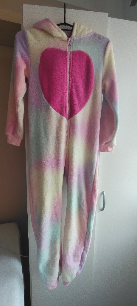 Onesie maat 134/140, Ophalen of Verzenden, Gebruikt, Meisje, Overige typen
