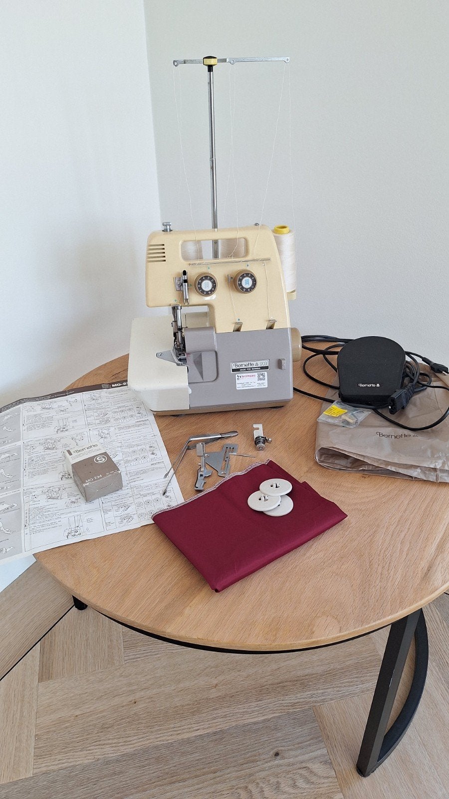 Bernette lockmachine 203 - Zeer goed onderhouden, Ophalen, Zo goed als nieuw, Lockmachine, Overige merken
