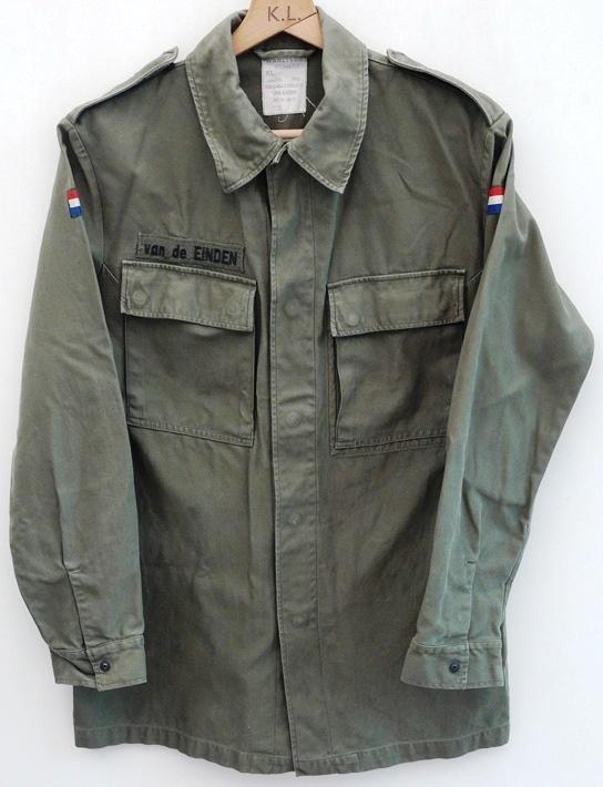 Jas, Gevechts, Uniform, M78, maat: 104, KL, 1988.(Nr.19), Ophalen of Verzenden, Landmacht, Nederland, Kleding of Schoenen