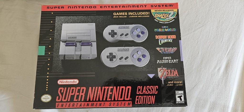 Nintendo snes classic, Spelcomputers en Games, Spelcomputers | Nintendo Super NES, Ophalen of Verzenden, Zo goed als nieuw