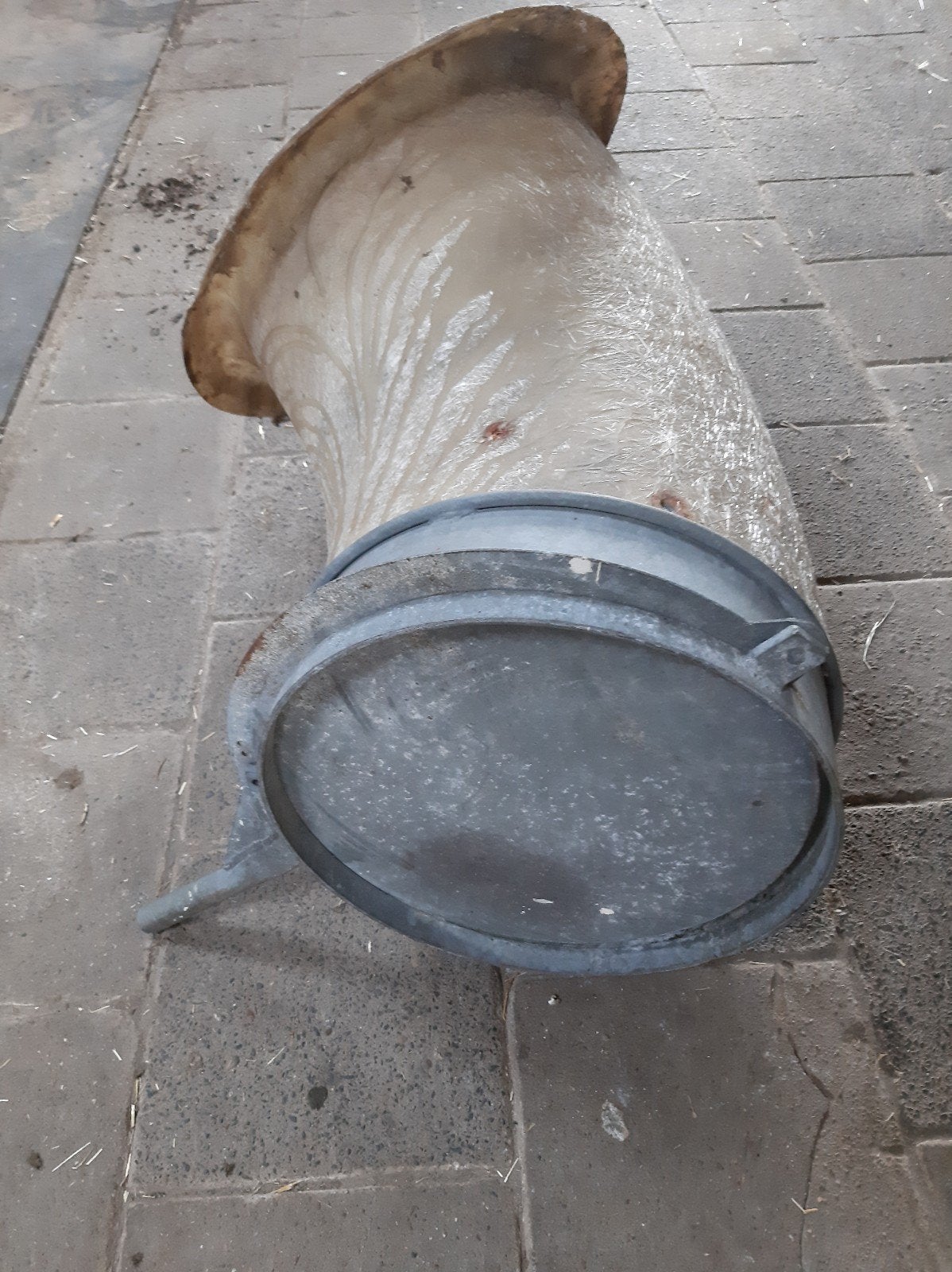 Aftap schuif van silo, Dieren en Toebehoren, Ophalen, Vee