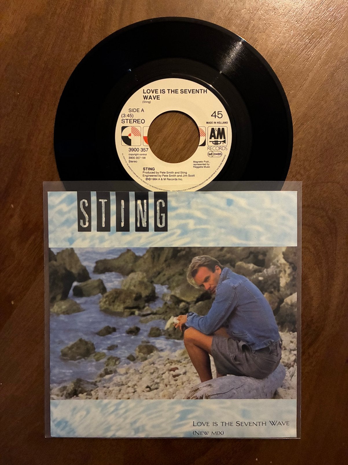 Sting - Love is the seventh wave, Ophalen of Verzenden, Zo goed als nieuw, 7 inch