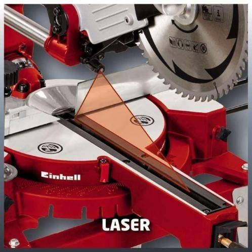 Einhell TC-SM 2531/2U Afkortzaag inclusief onderstel!!, Doe-het-zelf en Verbouw, Hout en Planken, Ophalen, Minder dan 25 mm, Eiken