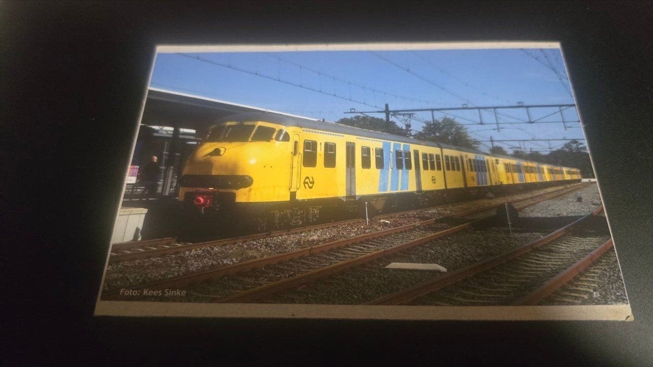NSM Railmuseum Trein afbeelding 1966 NS 2016, Ophalen of Verzenden, Trein