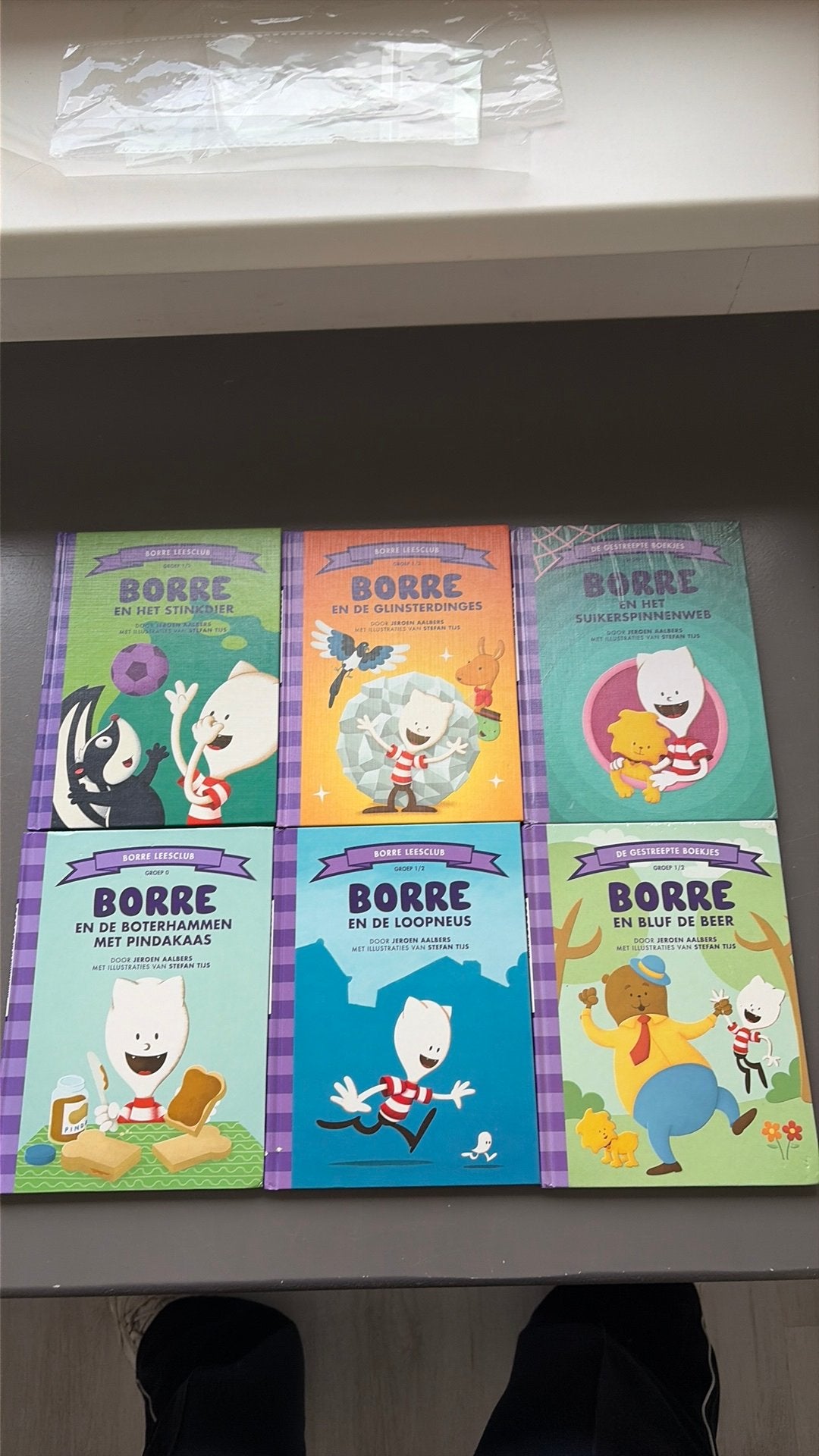 Borre boekjes, Ophalen of Verzenden, Zo goed als nieuw, Fictie algemeen