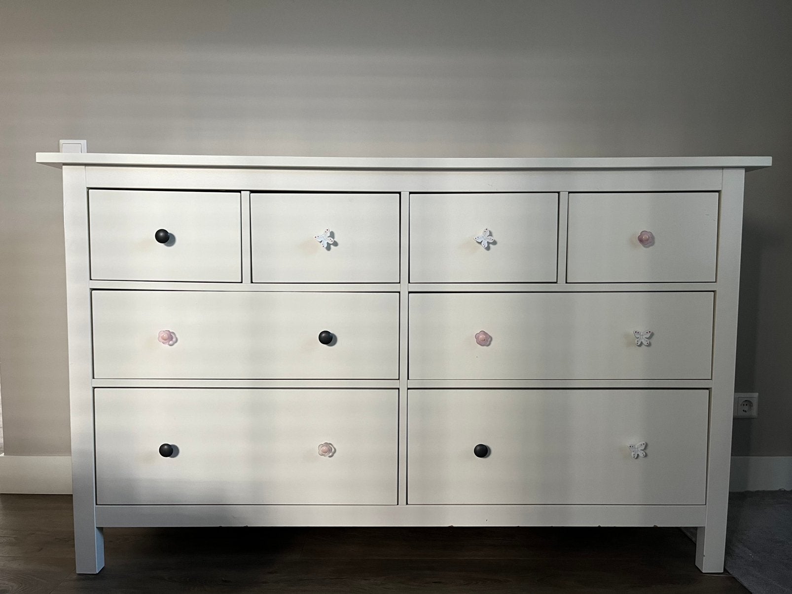 Ikea hemnes ladekast/commode met 8 lades, Ophalen, Gebruikt, 5 laden of meer, 150 tot 200 cm