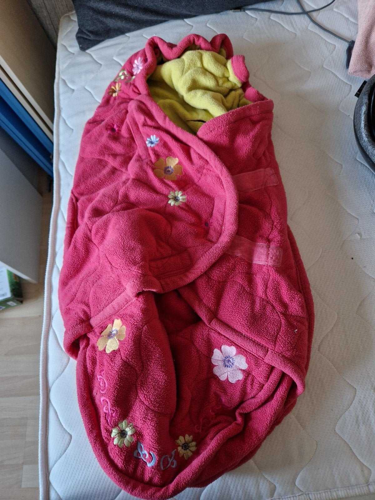 Lodger Bunker Voetenzak - Roze met bloemen, Ophalen of Verzenden, Gebruikt