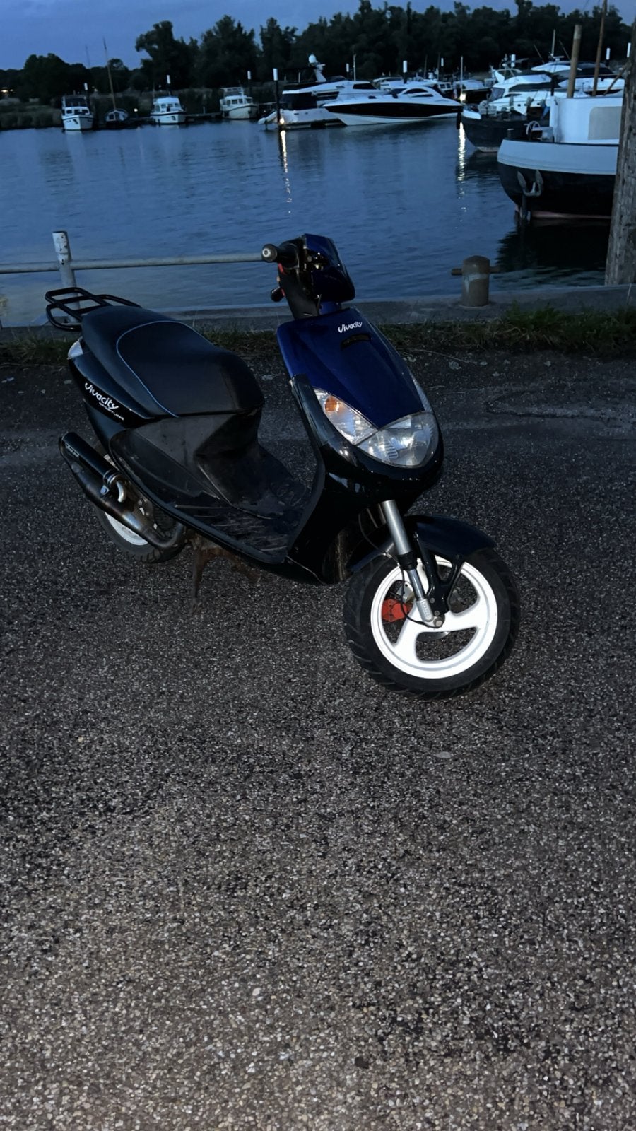 Vivacity 70cc, Ophalen, Tweetakt, Maximaal 45 km/u, Zo goed als nieuw
