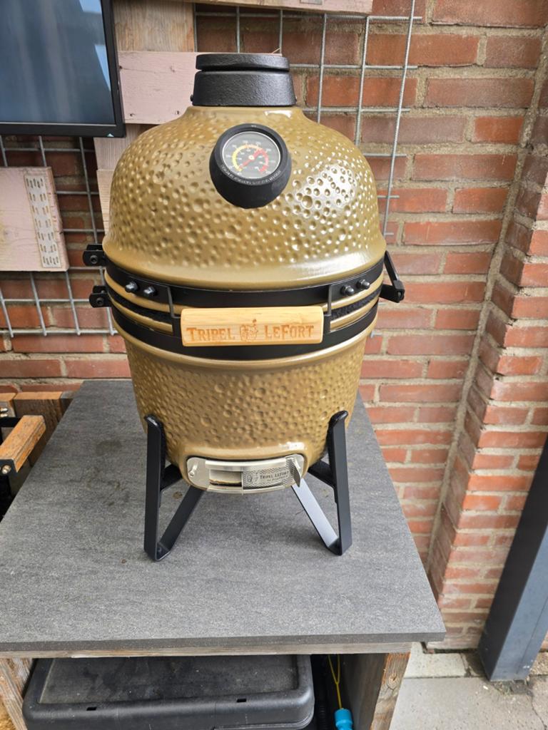 kamado 33cm, Tuin en Terras, Houtskoolbarbecues, Ophalen, Nieuw, BergHOFF, Kamado