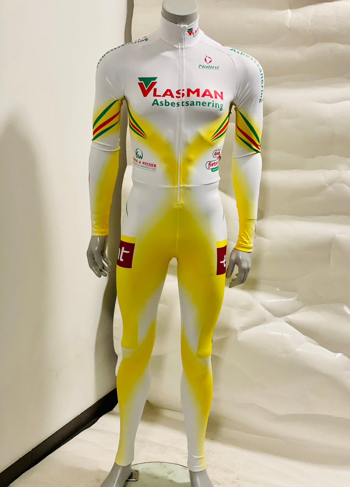 Schaatskleding schaatspak snelpak speedsuit maat L Nalini, Ophalen of Verzenden, Zo goed als nieuw