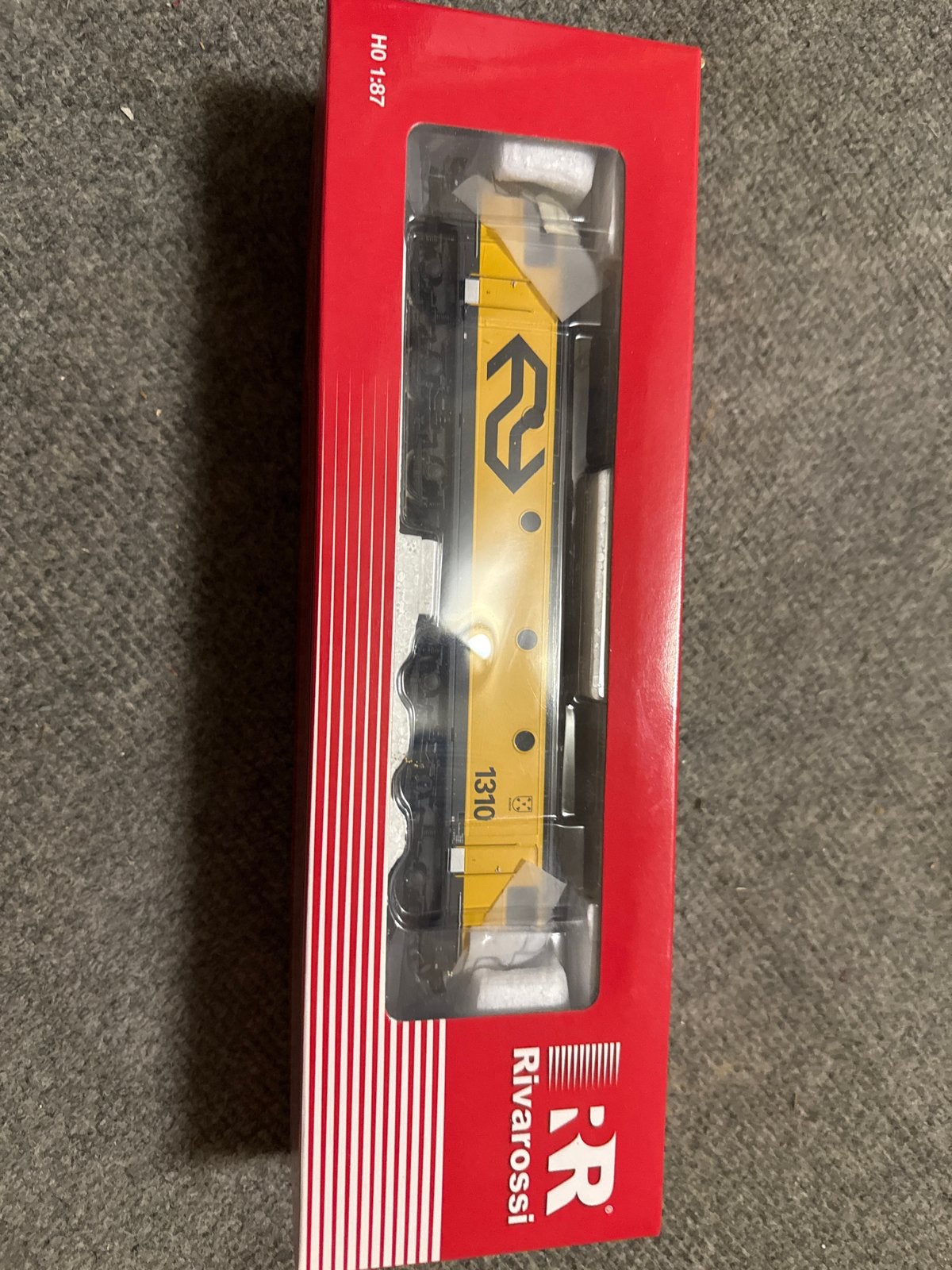 Rivarossi NS 1310 Locomotief met éénbenige pantograaf, Hobby en Vrije tijd, Modeltreinen | H0, Wisselstroom, Locomotief, Nieuw