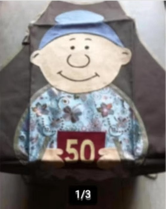 Keuken schort 50 jaar nieuw, Ophalen of Verzenden, Nieuw, Overige kleuren, Schort