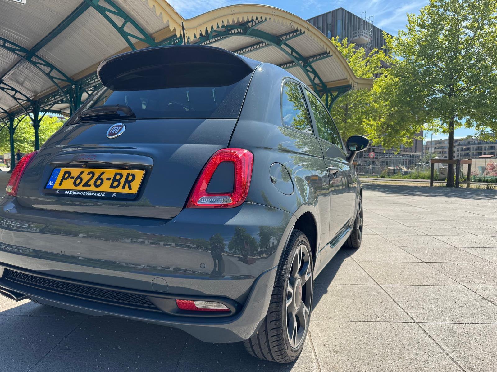 Fiat 500 Sport/Abarth Pano (NAP | Dealeronderhouden), Auto's, Fiat, Handgeschakeld, Te koop, Hybride Elektrisch/Benzine, Particulier