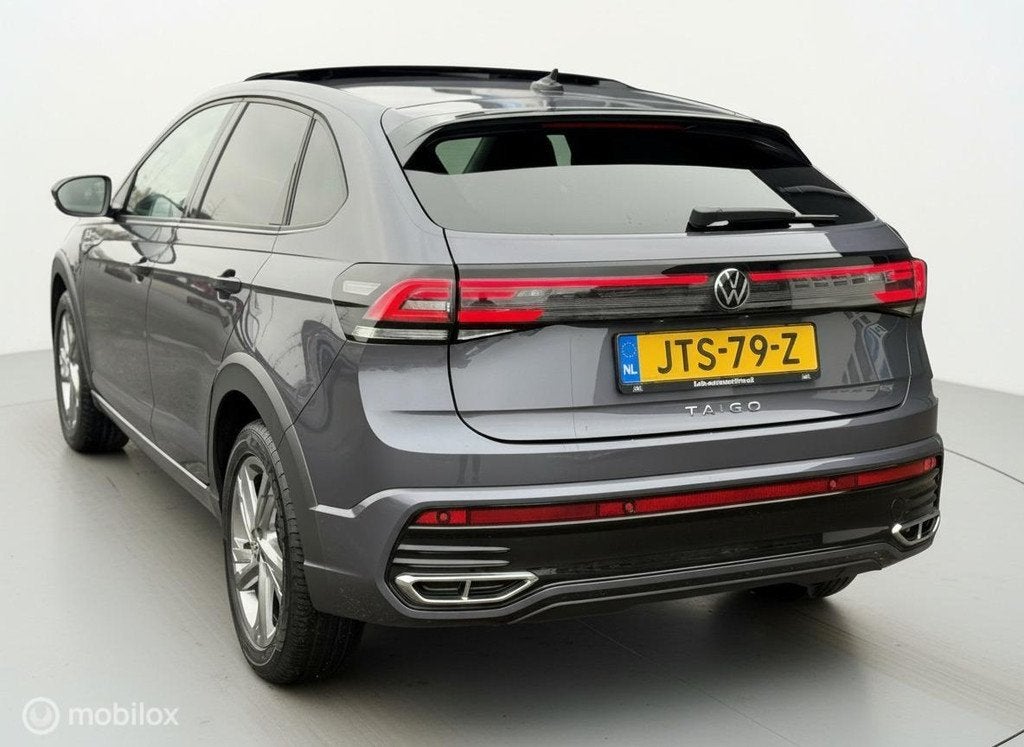 Volkswagen Taigo 1.0 TSI R-Line PANO|ACC|LED|CARPLAY|DSG, Auto's, Volkswagen, 1160 kg, Stof, Gebruikt, Bedrijf