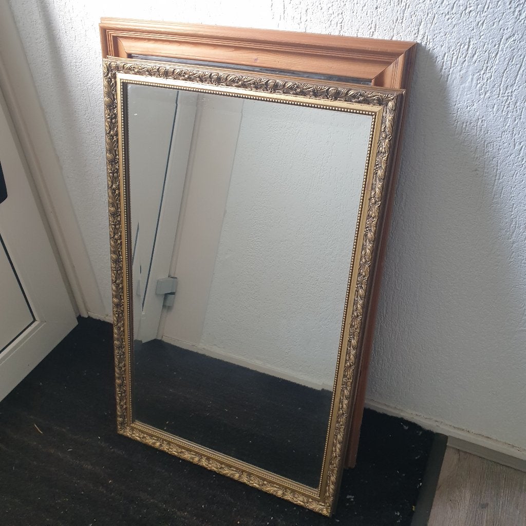 2 spiegels, Ophalen, Minder dan 50 cm, Zo goed als nieuw, Minder dan 100 cm