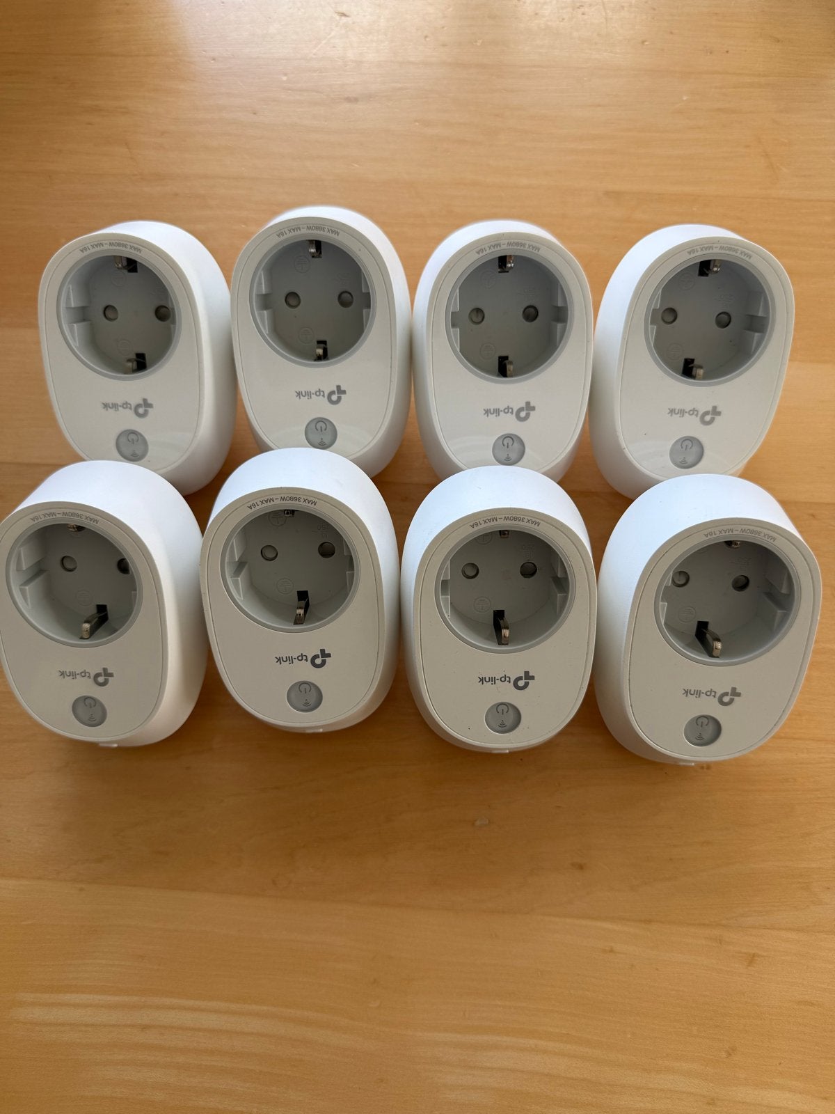TP-Link HS100 Wi-Fi Smart Plug (8 stuks), Gebruikt, Kunststof, Ophalen of Verzenden, Modern