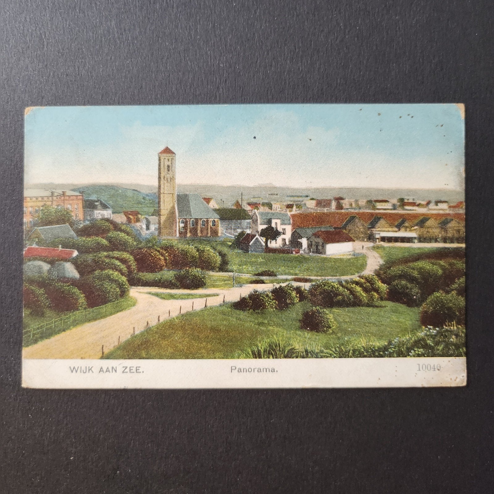 Oude Ansichtkaart Wijk aan Zee Panorama Gelopen, Ophalen of Verzenden, Voor 1920, Gelopen, Noord-Holland
