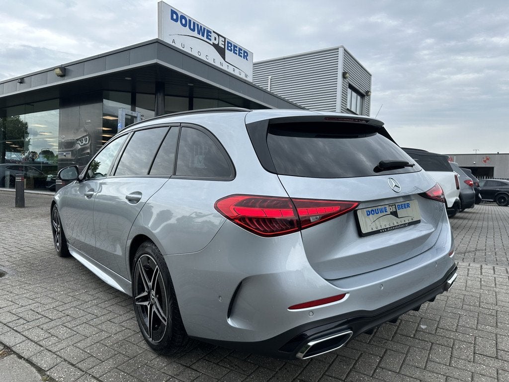 Mercedes-Benz C-Klasse Estate 180 AMG Line Night Pano-Dak |, Auto's, Mercedes-Benz, Automaat, 12 maanden, 4 cilinders, 170 pk