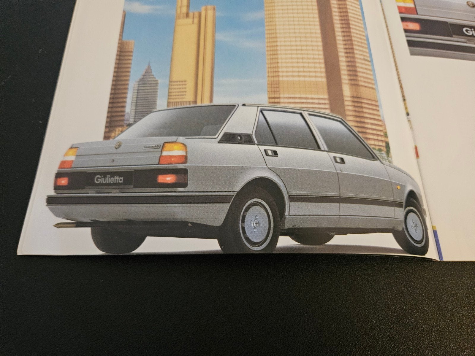 Brochure Alfa Romeo Giulietta 1984, Ophalen of Verzenden, Zo goed als nieuw, Alfa Romeo
