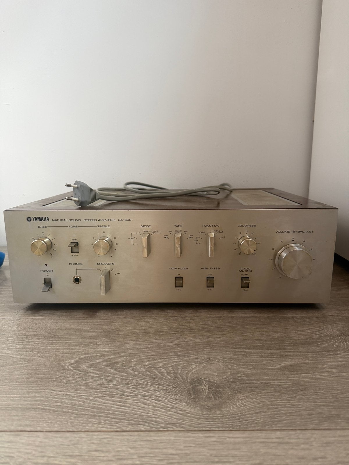 Yamaha CA-600 stereo vintage, Ophalen, Gebruikt, Yamaha