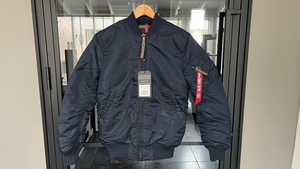 Alpha Industries MA-1 VF 59 Long, Ophalen of Verzenden, Nieuw, Maat 46 (S) of kleiner, Blauw
