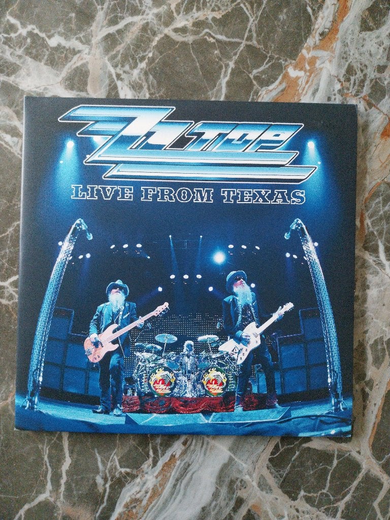 * ZZ Top – Live From Texas - Blauw Vinyl, Ophalen of Verzenden, Zo goed als nieuw, Overige formaten, Overige genres