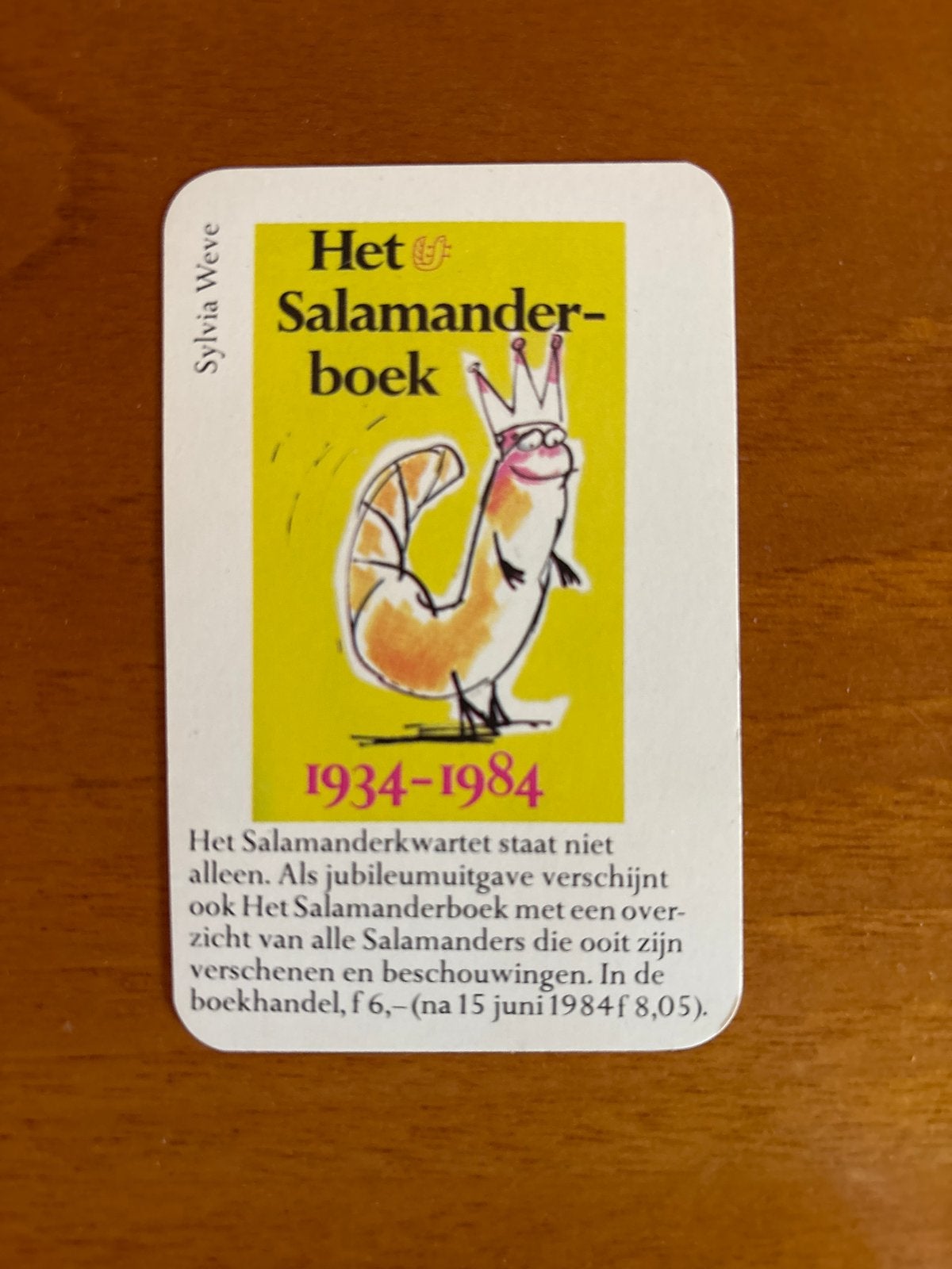Het Salamanderboek kwartetspel; 53 kaarten, Ophalen of Verzenden, Zo goed als nieuw