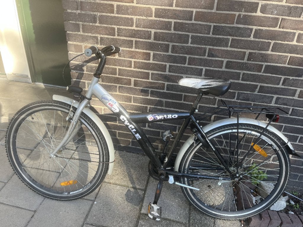 Jongensfiets, Terugtraprem, Gebruikt, Ophalen of Verzenden, Handrem