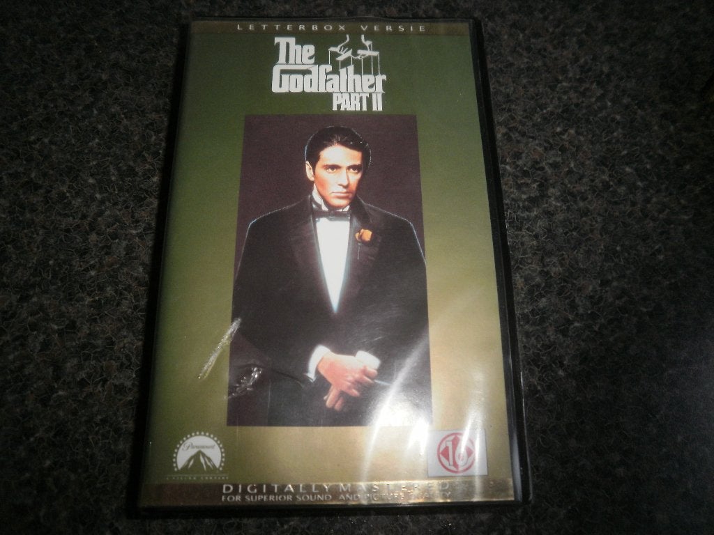 THE GODFATHER Deel 2! Misdaad Klassieker Op VIDEO!, Vanaf 16 jaar, Verzenden, Zo goed als nieuw, Thrillers en Misdaad
