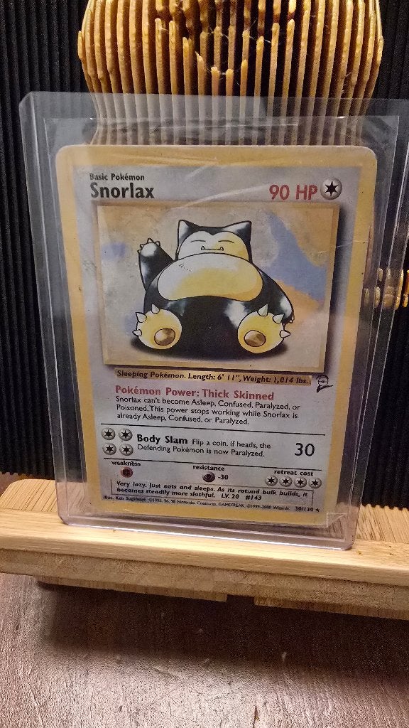 Snorlax #64, Ophalen of Verzenden, Gebruikt, Losse kaart