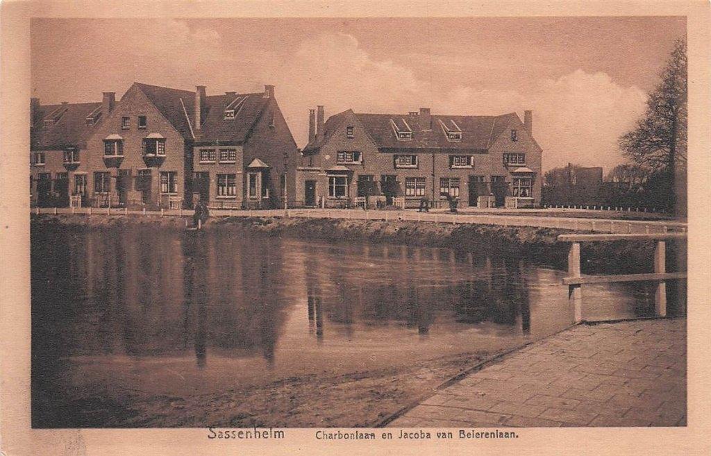 703-400-057 Sassenheim Charbonlaan En Jacoba Van Beierenlaan, Verzenden, Voor 1920, Zuid-Holland