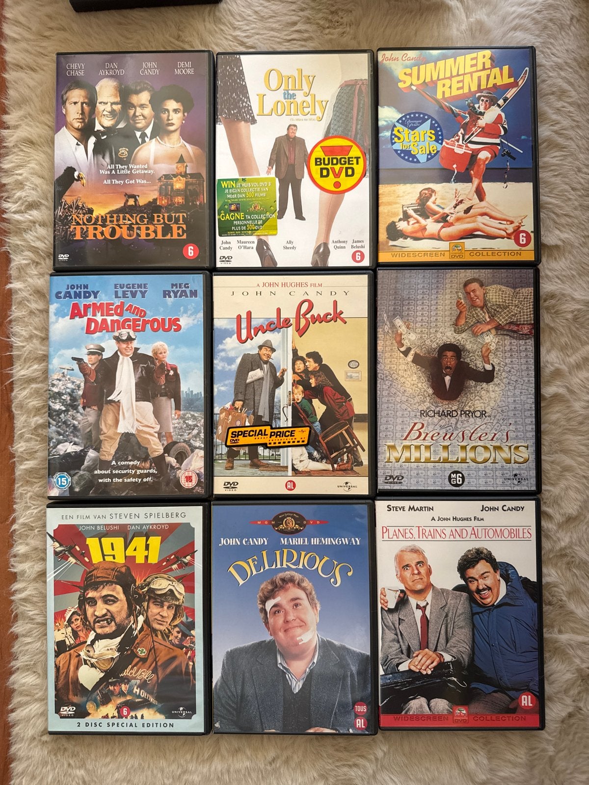 John Candy DVD Collectie - 9 Films, Engels, Nederlands, Breedbeeld, Ophalen of Verzenden