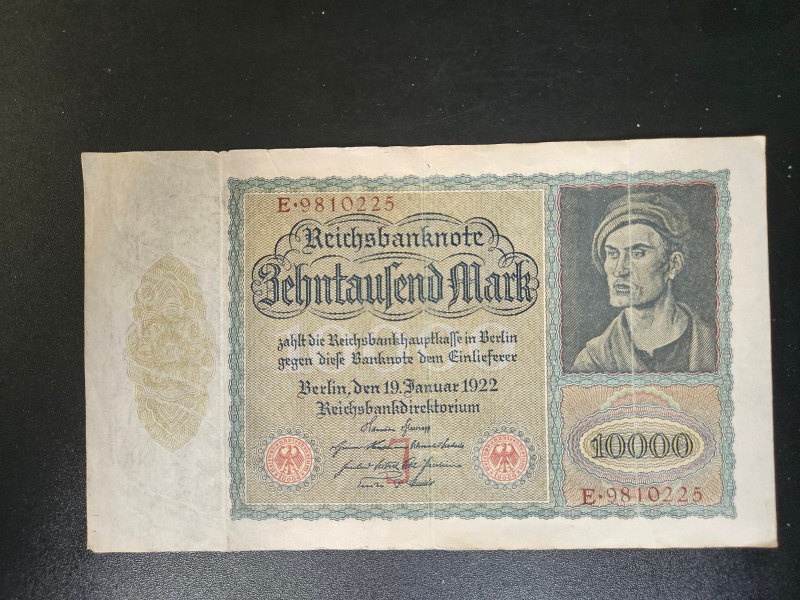 Duitsland pick 70 1922, Postzegels en Munten, Ophalen of Verzenden, Duitsland, Los biljet