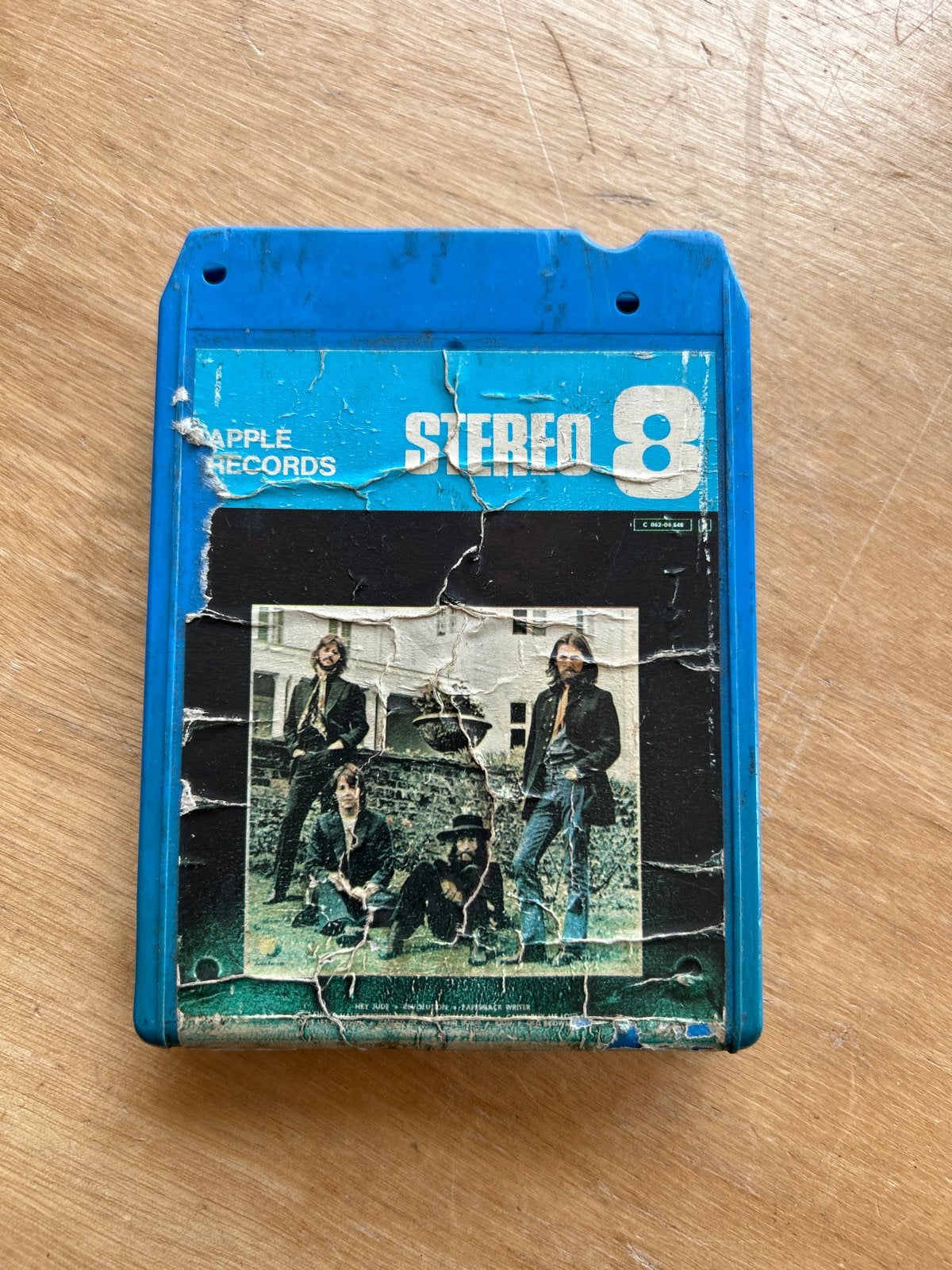 The Beatles Stereo 8-track tape - Apple Records, Gebruikt, 1 bandje, Ophalen of Verzenden, Origineel