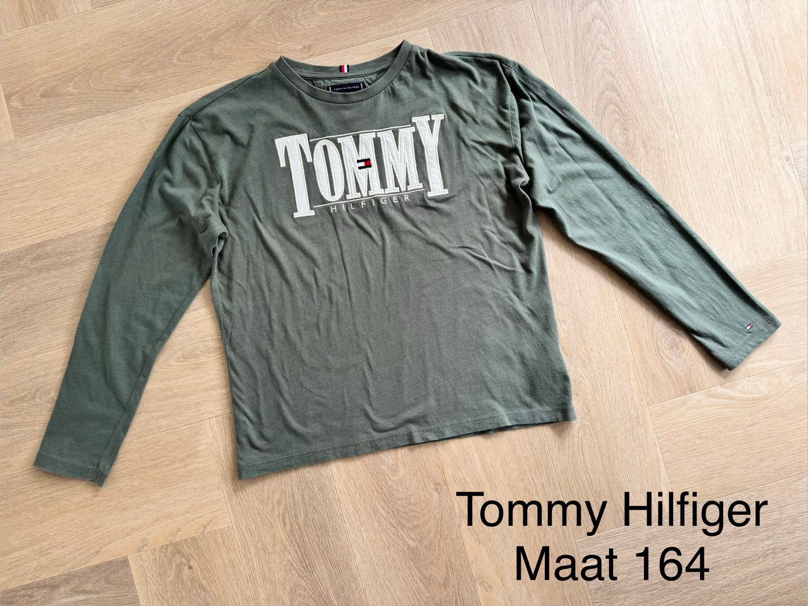 Longsleeve Tommy Hilfiger, maat 164, Ophalen, Gebruikt, Jongen, Shirt of Longsleeve
