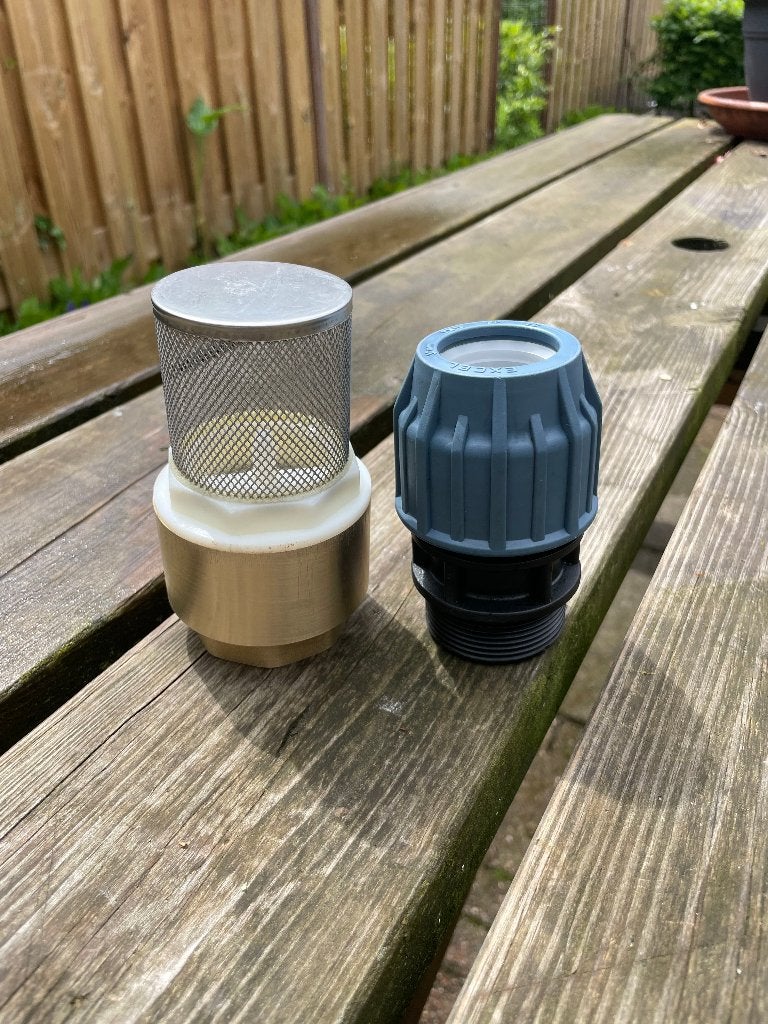 Voetklep veerbelast 1 1/2" ( 1,5" ) messing, Ophalen of Verzenden, Nieuw, Handmatig, Overige typen