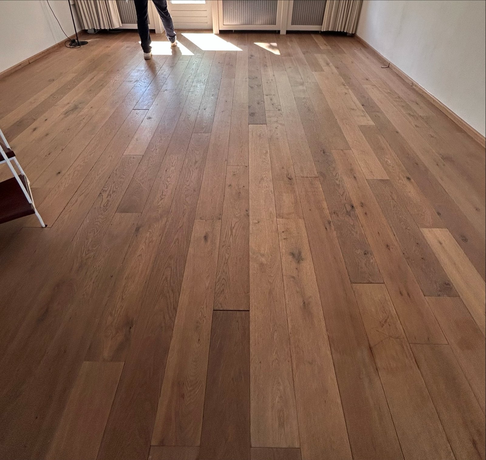 Houten vloerdelen - diverse afmetingen en kleuren, Ophalen, Gebruikt, Vloerdelen of -planken, 10 m² of meer