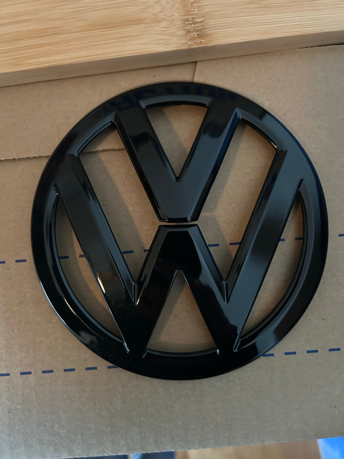 VW Golf Sierlogo Hoogglans Zwart, Ophalen of Verzenden, Nieuw