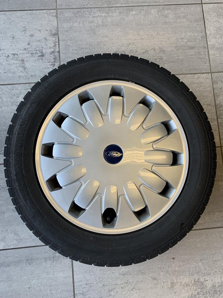 Nieuwe velgen met gebruikte Arrowspeed winterbanden – 215/55, -, Banden en Velgen, Gebruikt, 215 mm