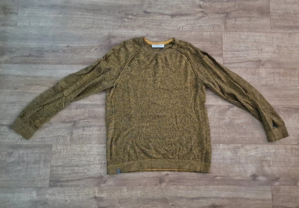 Cast Iron trui maat M, Ophalen of Verzenden, Zo goed als nieuw, Maat 52/54 (L), Geel