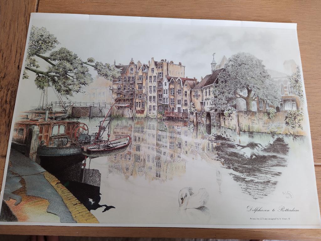 Kunstprenten Rotterdam, Antiek en Kunst, Ophalen