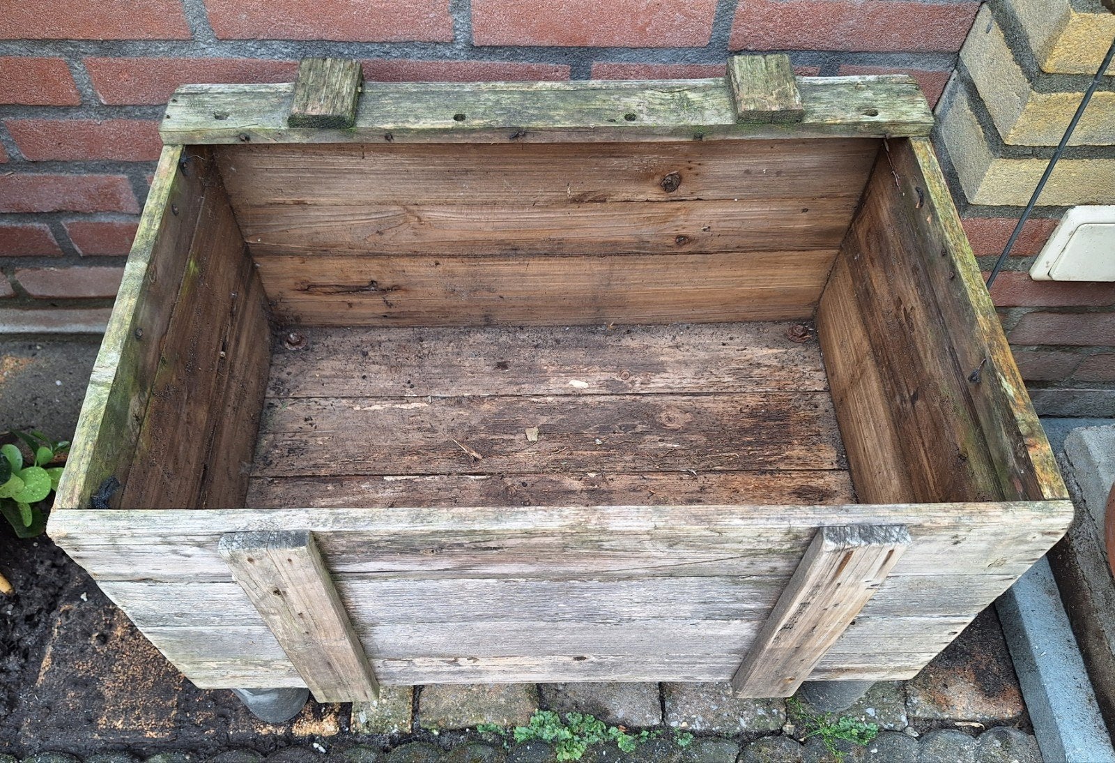 Plantenkist, Tuin en Terras, Ophalen, Gebruikt, Minder dan 60 cm, Vierkant