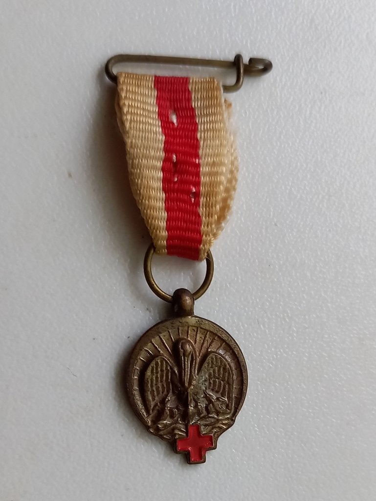 miniatuur bloeddonormedaille  Rode Kruis, Postzegels en Munten, Verzenden, Overige materialen, Nederland