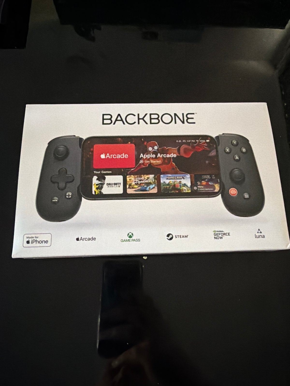 Backbone One Mobile Gaming Controller voor iPhone, Backbone, Ophalen of Verzenden, Zo goed als nieuw, Mobiel