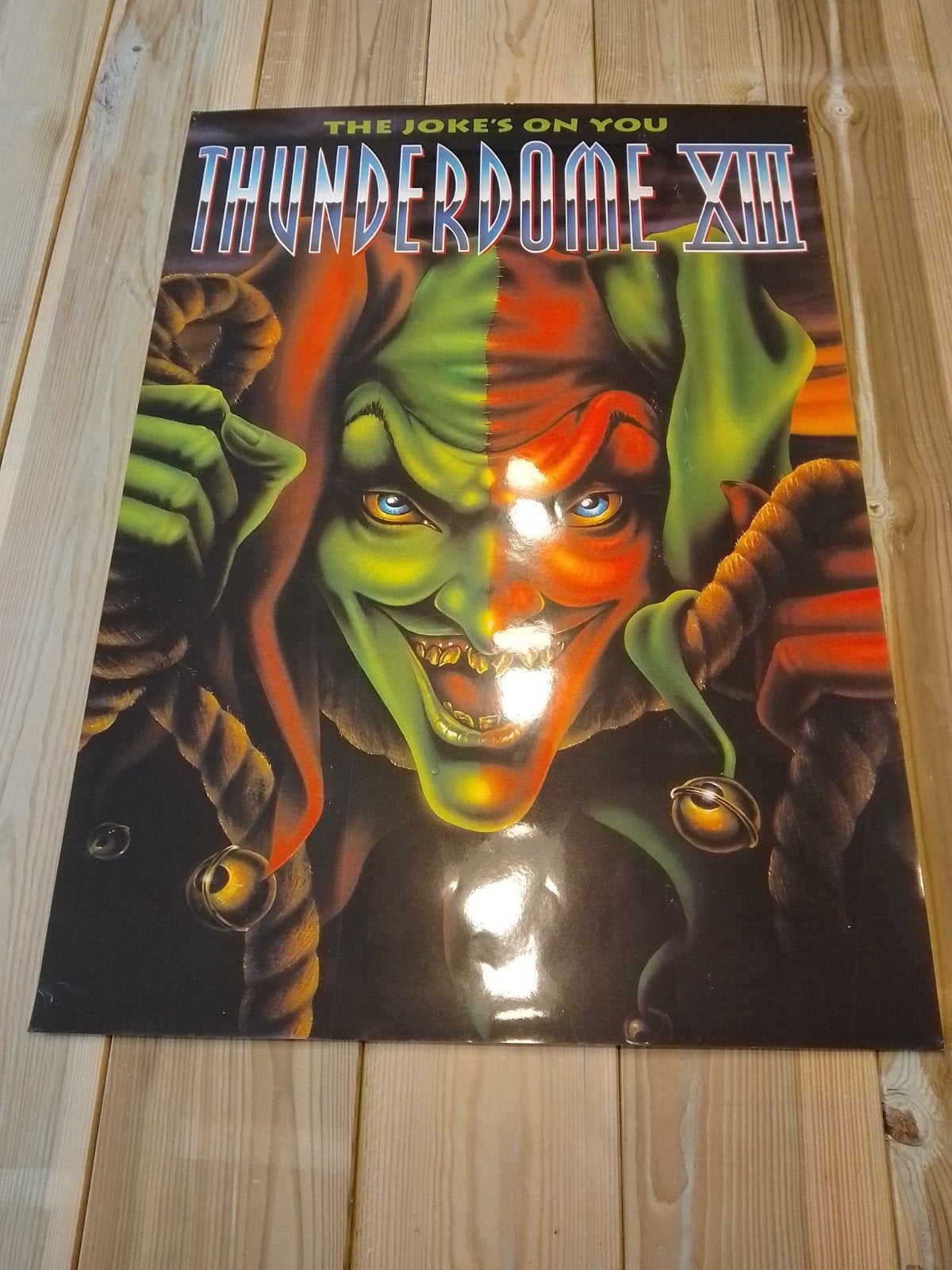 Thunderdome XIII poster hardcore gabber ID&T, Ophalen of Verzenden, Nieuw, Reclame