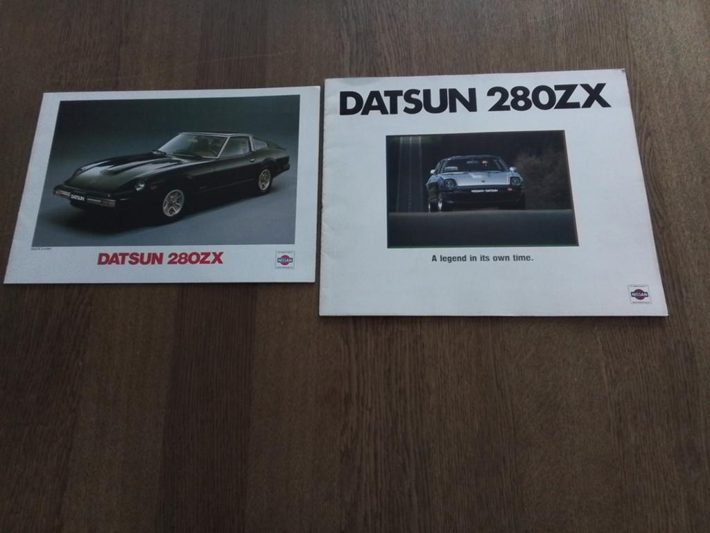 Folders Datsun 280 ZX, Ophalen of Verzenden, Zo goed als nieuw, Overige merken