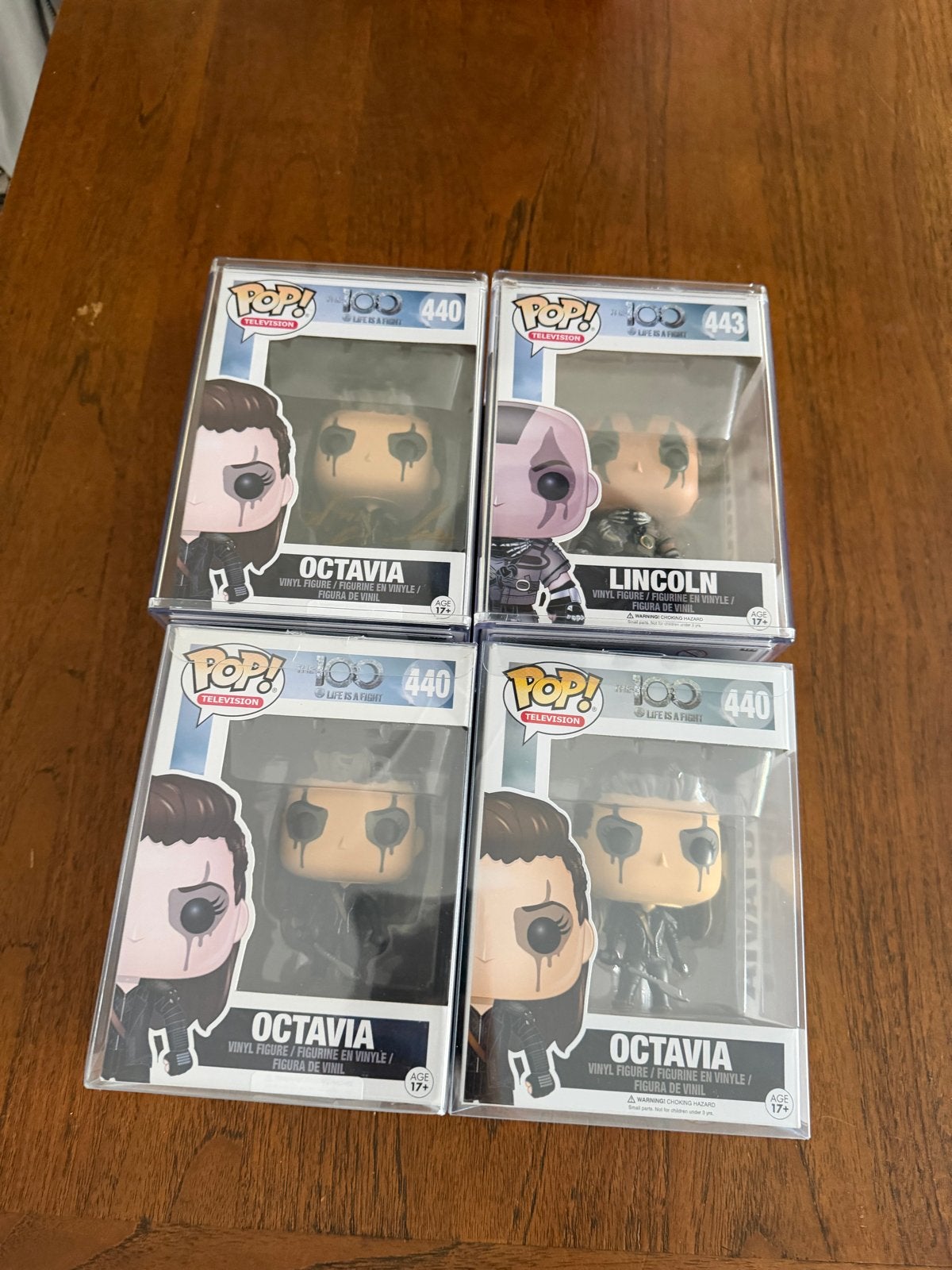 Zeldzame Funko Pops The 100 - Octavia & Lincoln (Gesigneerd), Ophalen of Verzenden, Zo goed als nieuw